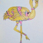 Flamingo Pencil Transformation